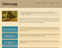 Tablet Screenshot of christians.eu